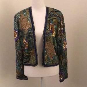Diane Freis Original Vintage Bolero Jacket